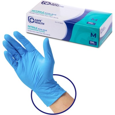 GANTS D'EXAMEN NITRILE S-M-L