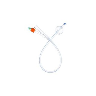 SONDE DE FOLEY 2 VOIES SILICONE CH06-08-10-12-18 & 20