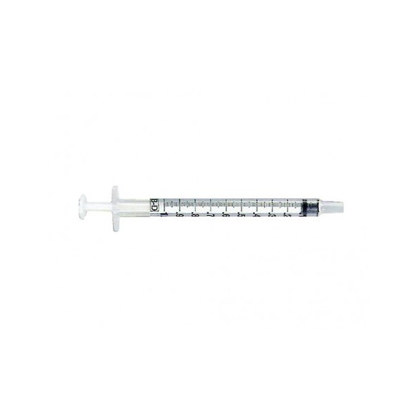 SERINGUES 1ML G26-29 double graduation  BOITE DE 100