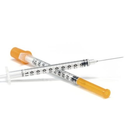 SERINGUES Insuline 0,5 ml Aiguille 30 G/06-08mm BOITE DE 100