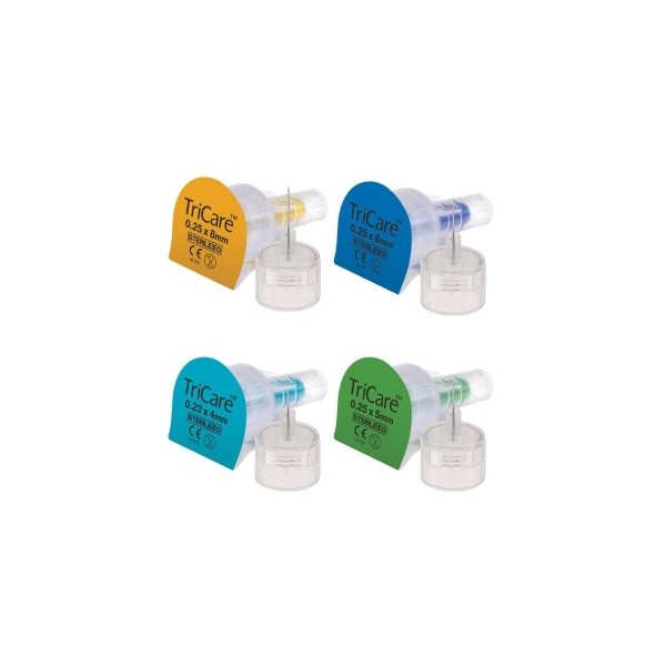 AIGUILLES Insuline du 4mm au 8mm /100