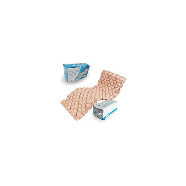 MATELAS A AIR ANTI-ESCARRES AVEC COMPRESSEUR