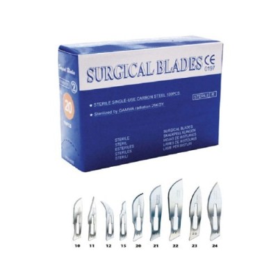 LAMES BISTOURI STERILE / 100