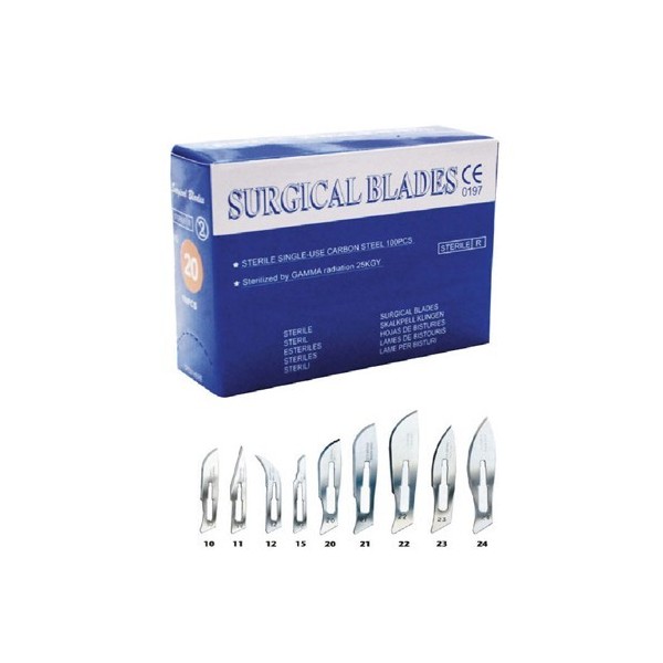 LAMES BISTOURI STERILE / 100