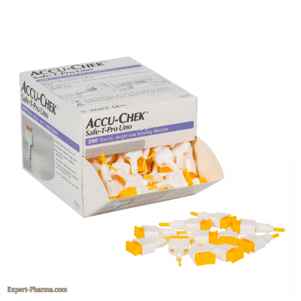 ACCU CHEK SAFE-T-PRO Bte/200