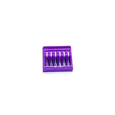 CLIP POLYMER MAUVE DMD