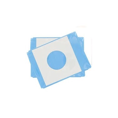 CHAMPS OPERATOIRE ADHESIF 50X60 CM TROUE 06 CM