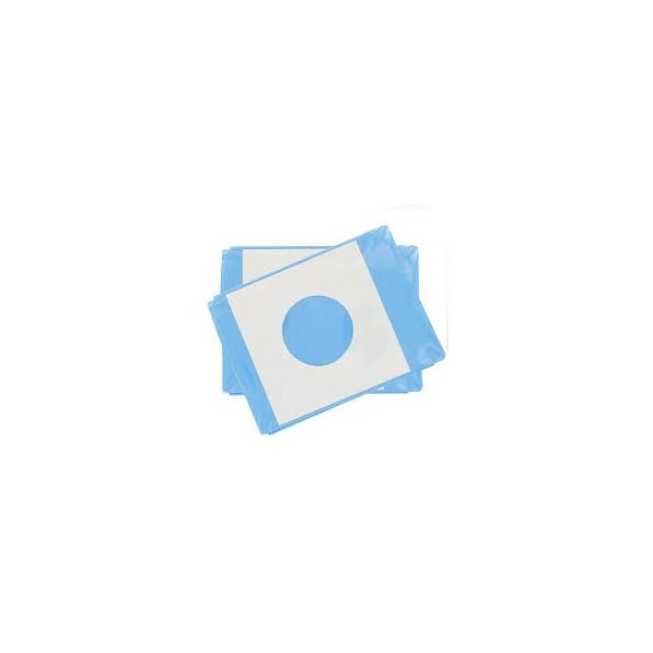 CHAMPS OPERATOIRE ADHESIF 50X60 CM TROUE 06 CM