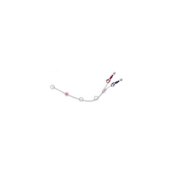 CATHETER D'HEMODIALYSE 12F 20CM HCT10033